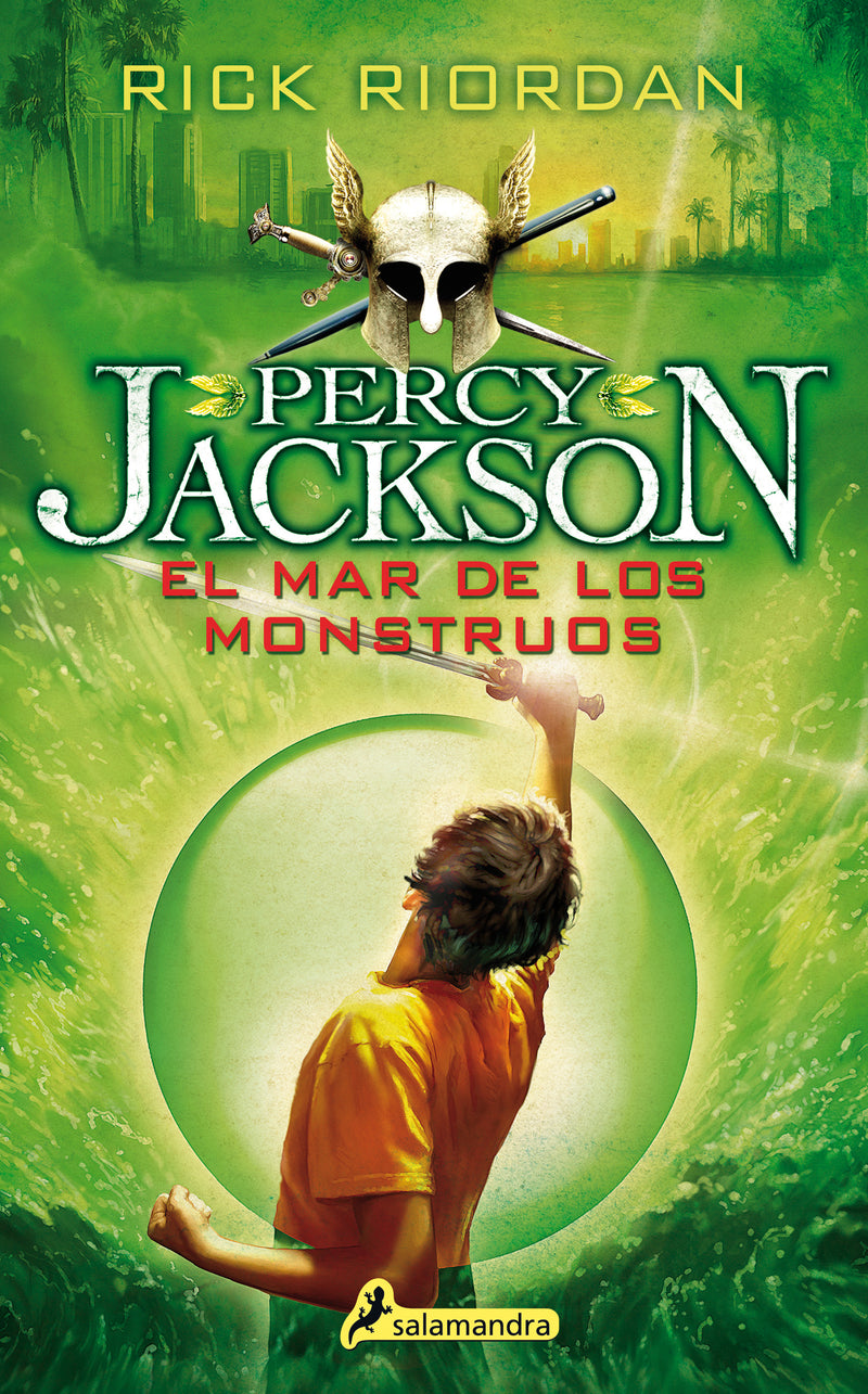 PERCY JACKSON DIOSES DEL OLIMPO 2: EL MAR DE LOS MONSTRUOS  - RICK RIORDAN