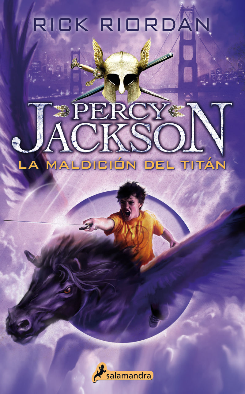 PERCY JACKSON DIOSES DEL OLIMPO 3. MALDICIÓN DEL TITÁN - RICK RIORDAN