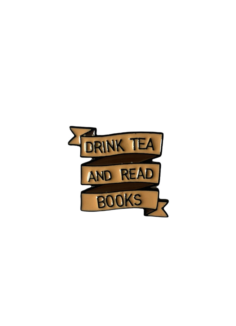 PIN "TEA AND BOOKS"
